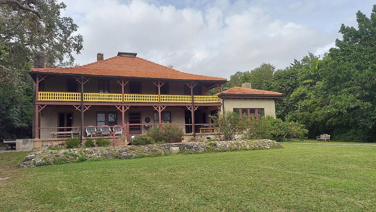 Ralph Munroe's historic pine house at The Barnacle Historic State Park